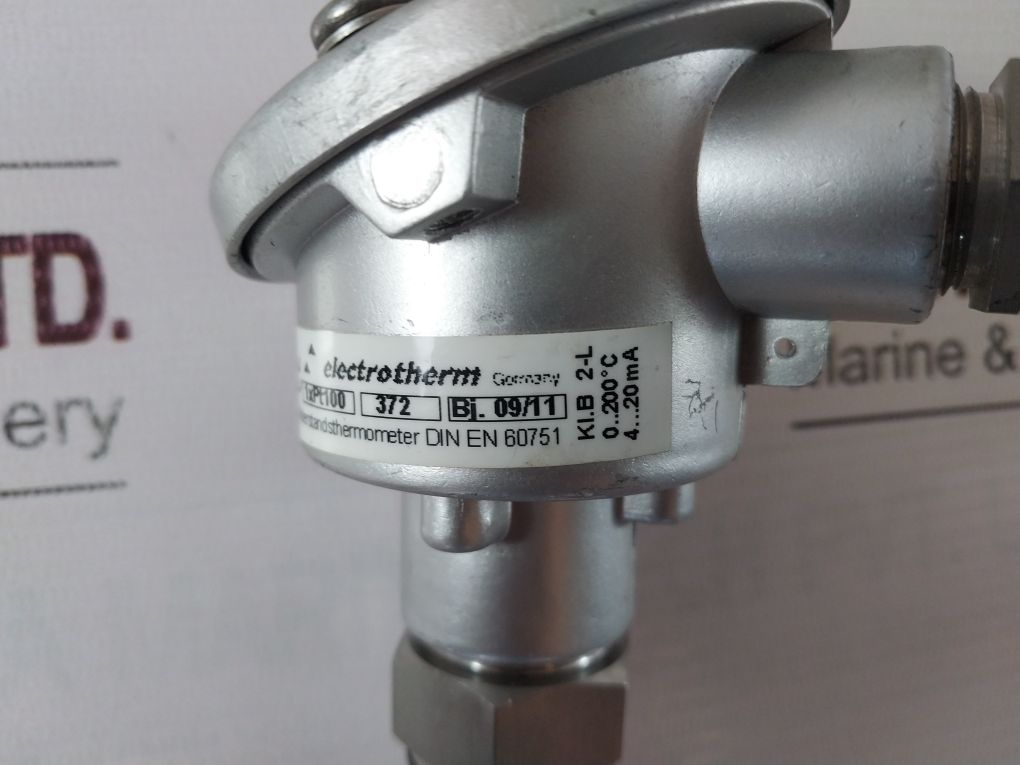 Electrotherm 1Xpt100 Resistance Widerstands Thermometer