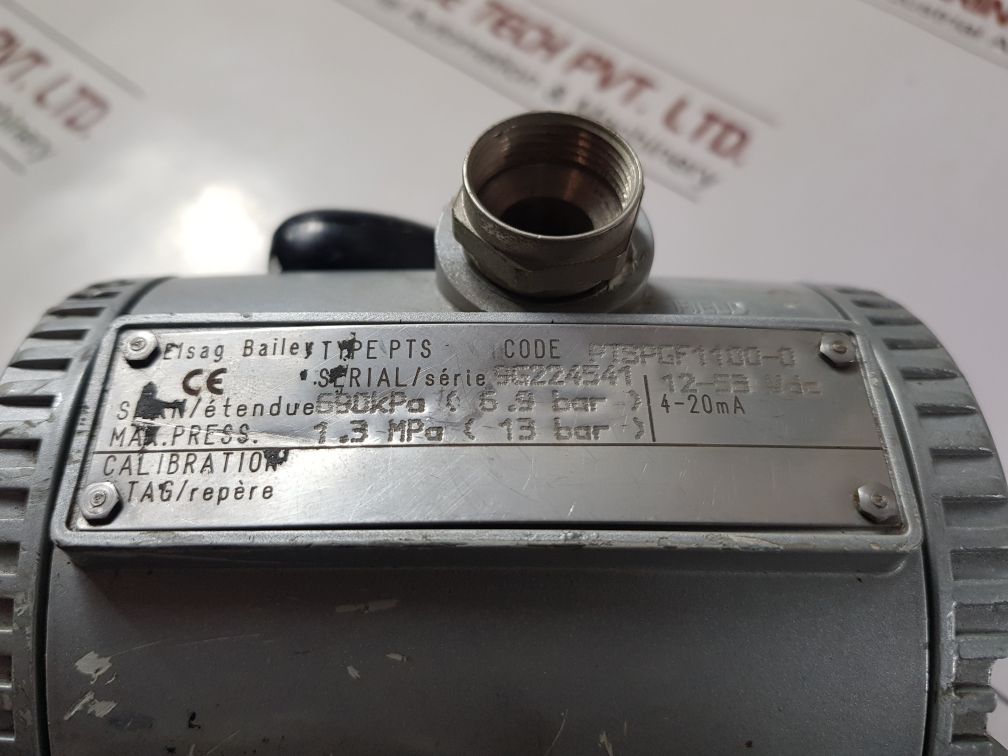 Elsag Bailey Ptspgf 1100-0 Pressure Transmitter