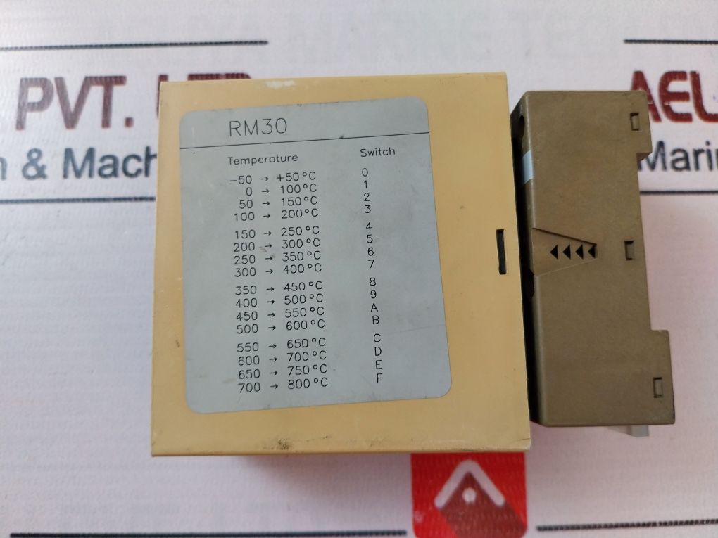 Elteco Rm30-1-1-230 Temperature Relay 230Vac 50/60Hz 2.5Va