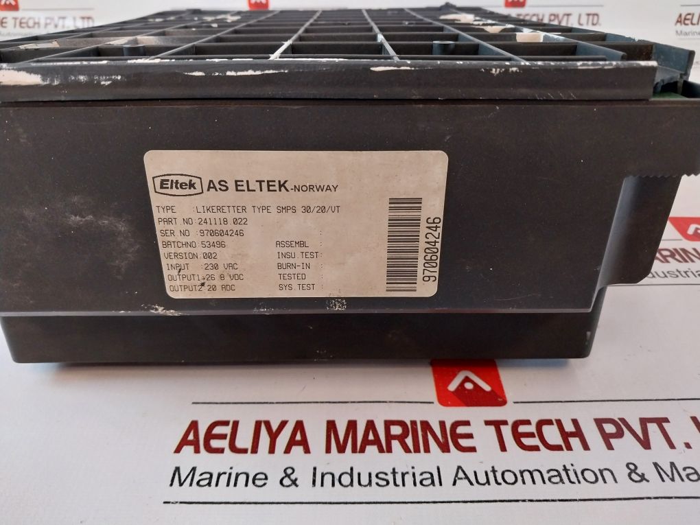 Eltek Smps 600 241118.022 Power Supply