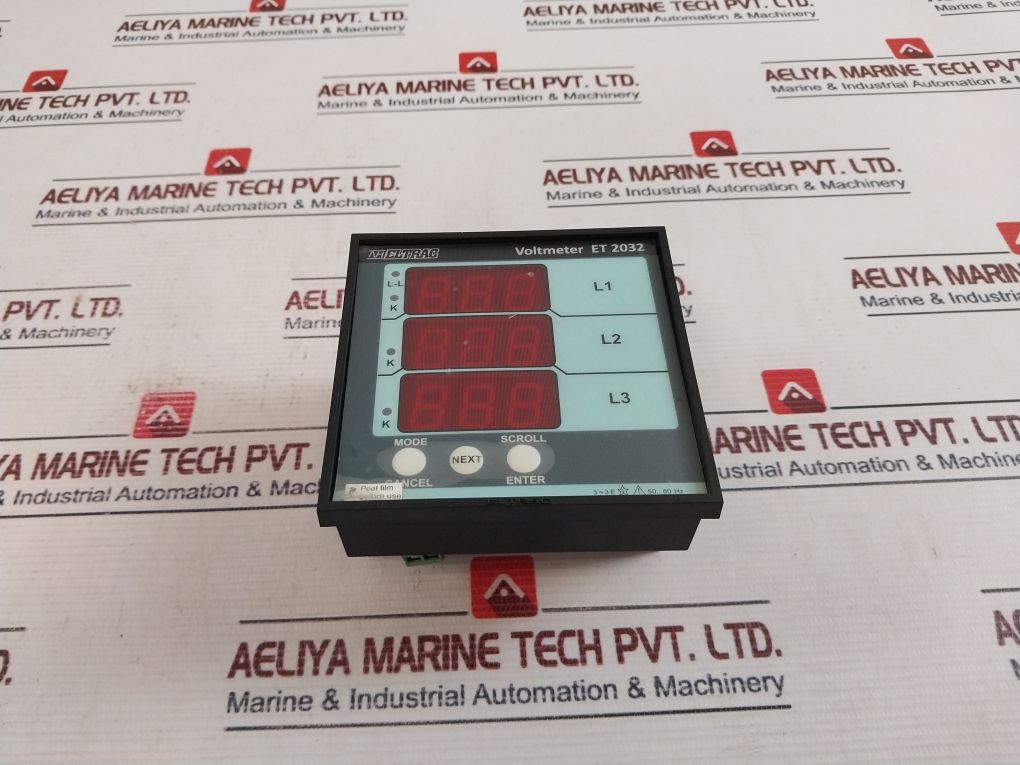 Eltrac Et 2032 Voltmeter 85-270 V Ac/Dc