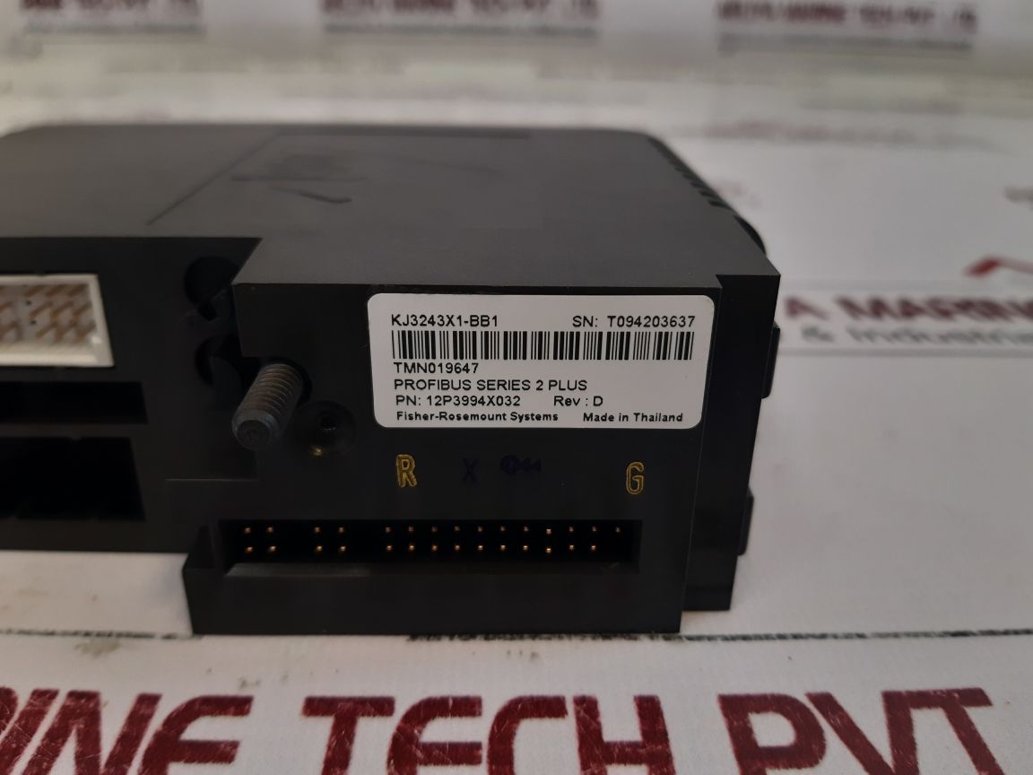 Emerson 12P3994X032 Rev D Profibus Dp, Series 2 Kj3243X1-bb1