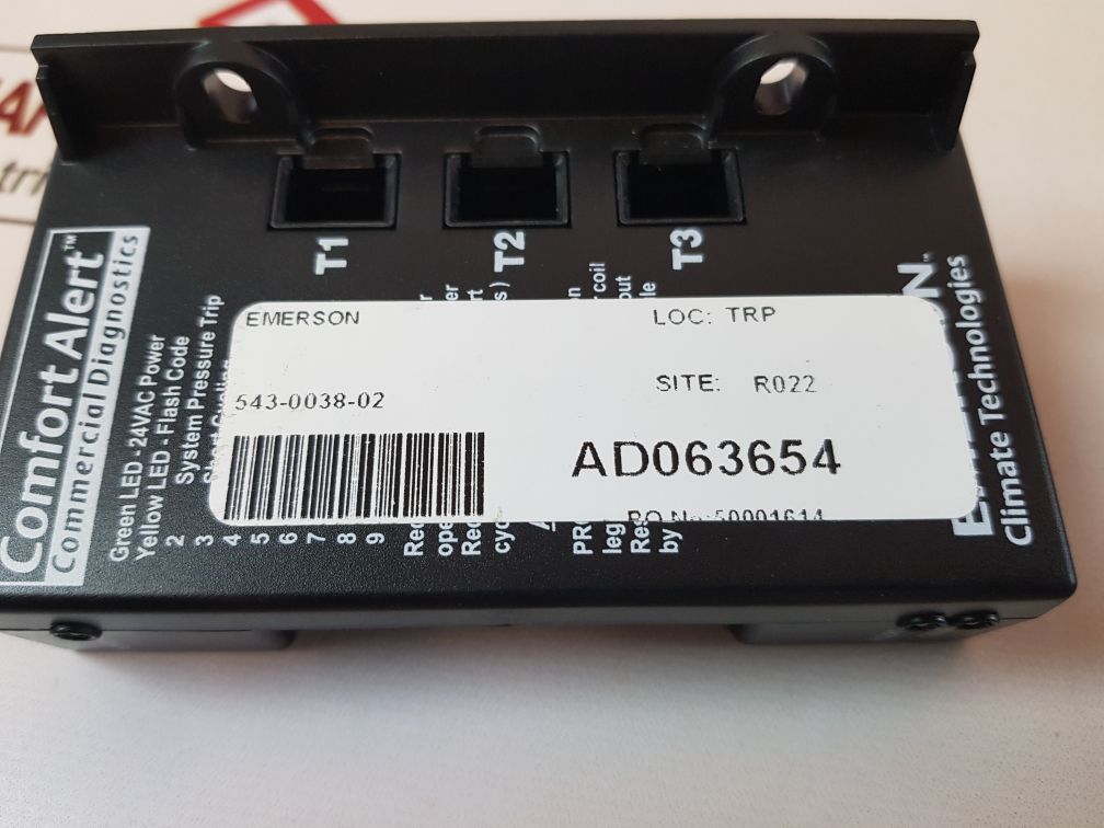 Emerson 543-0038-02 Comfort Alert Commercial Diagnostics