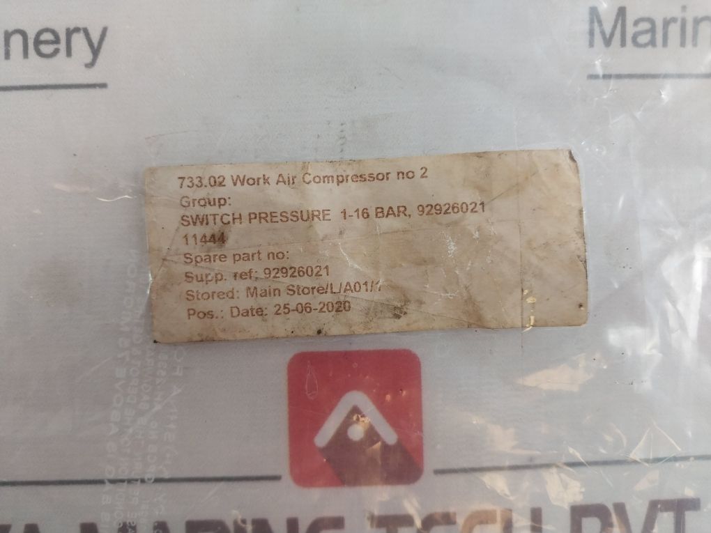 Emerson Ff 4-16 Vai Pressure Switch