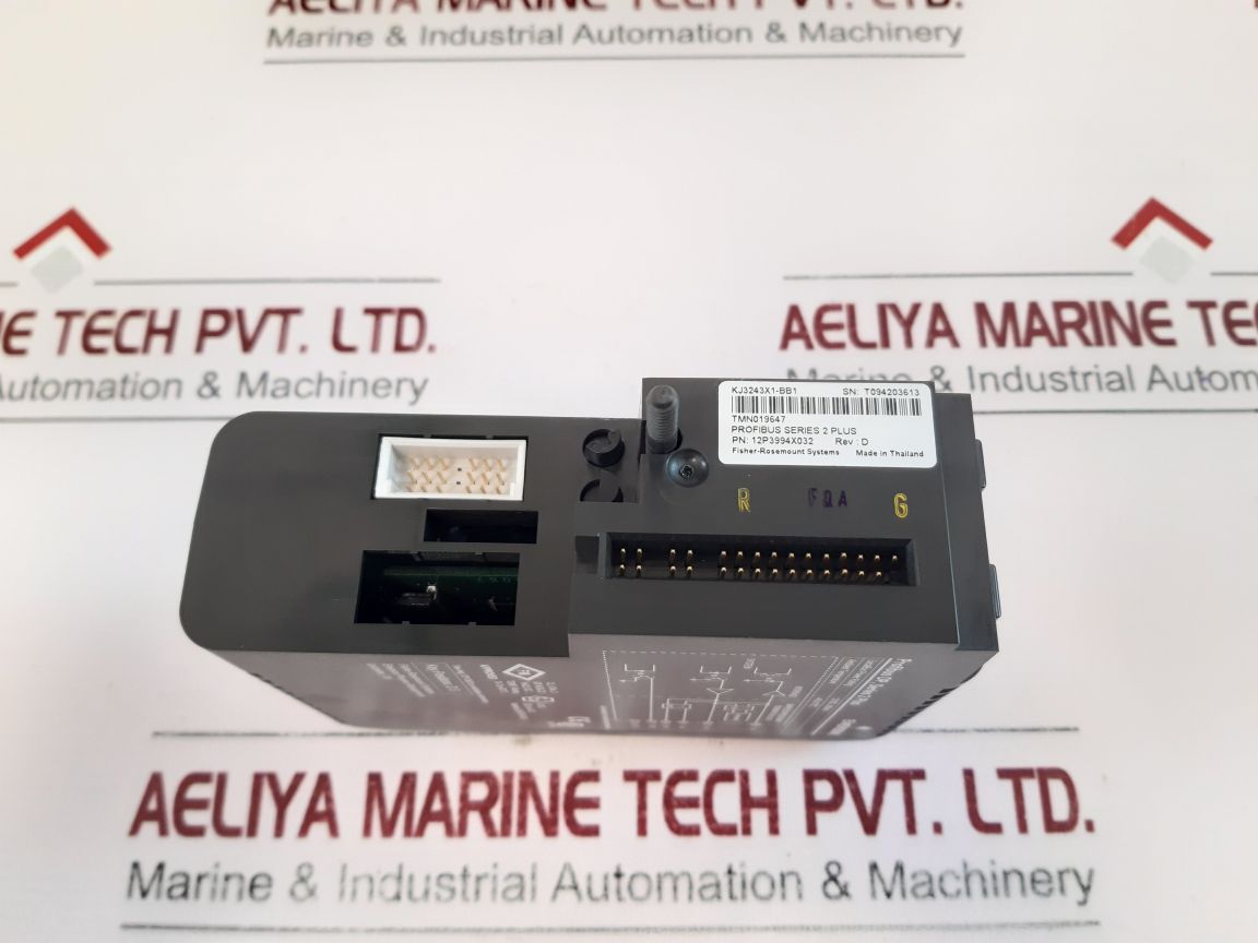 Emerson Kj3243X1-bb1 Profibus Dp 12P3994X032 Rev D