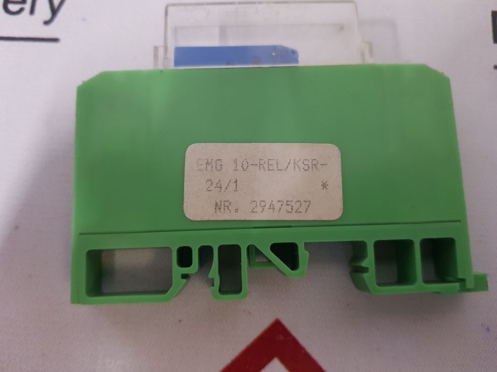 Phoenix Contact Emg 10-rel/Ksr-24/1 Relay Module 24V Ac/Dc
