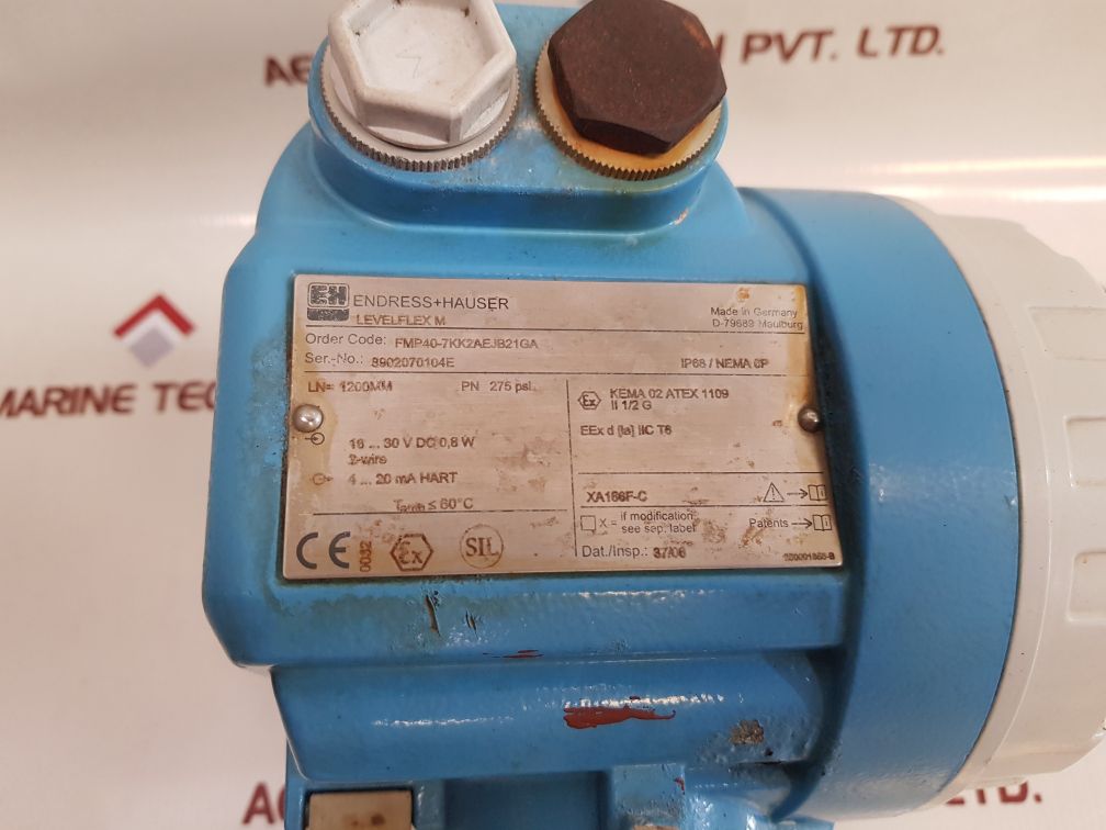 Endress+Hauser Fmp40-7Kk2Aejb21Ga Radar Level Transmitter