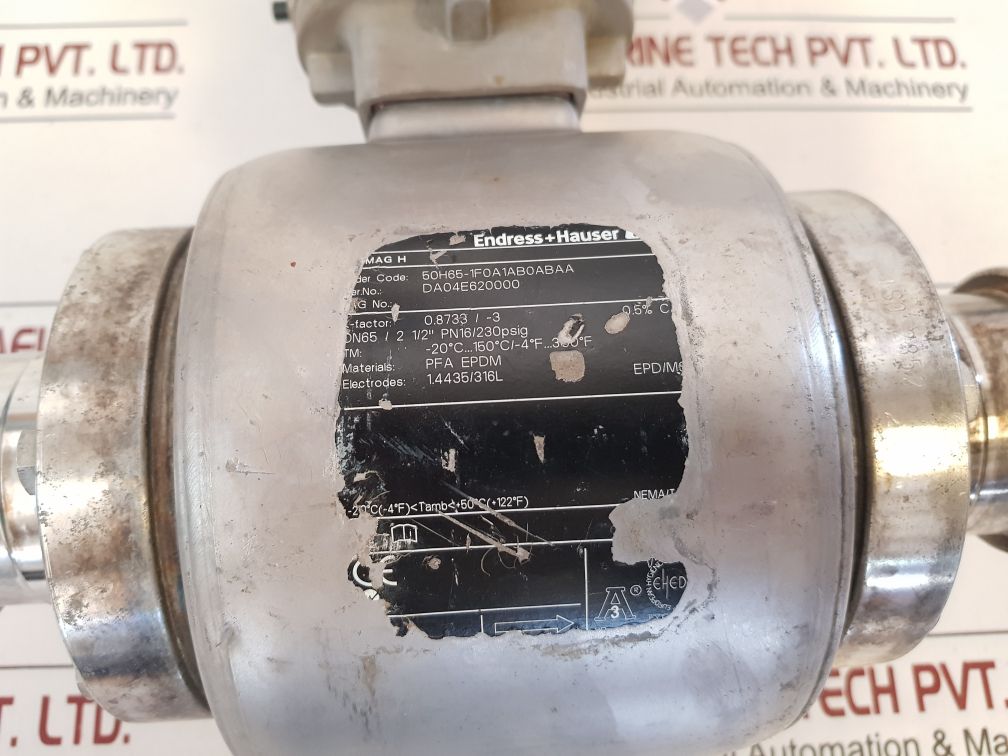 Endress+Hauser Promag 50 Flowmeter