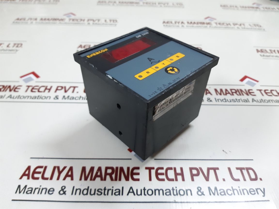 Enercon Dm 3258 Digital Panel Meter 50…60Hz