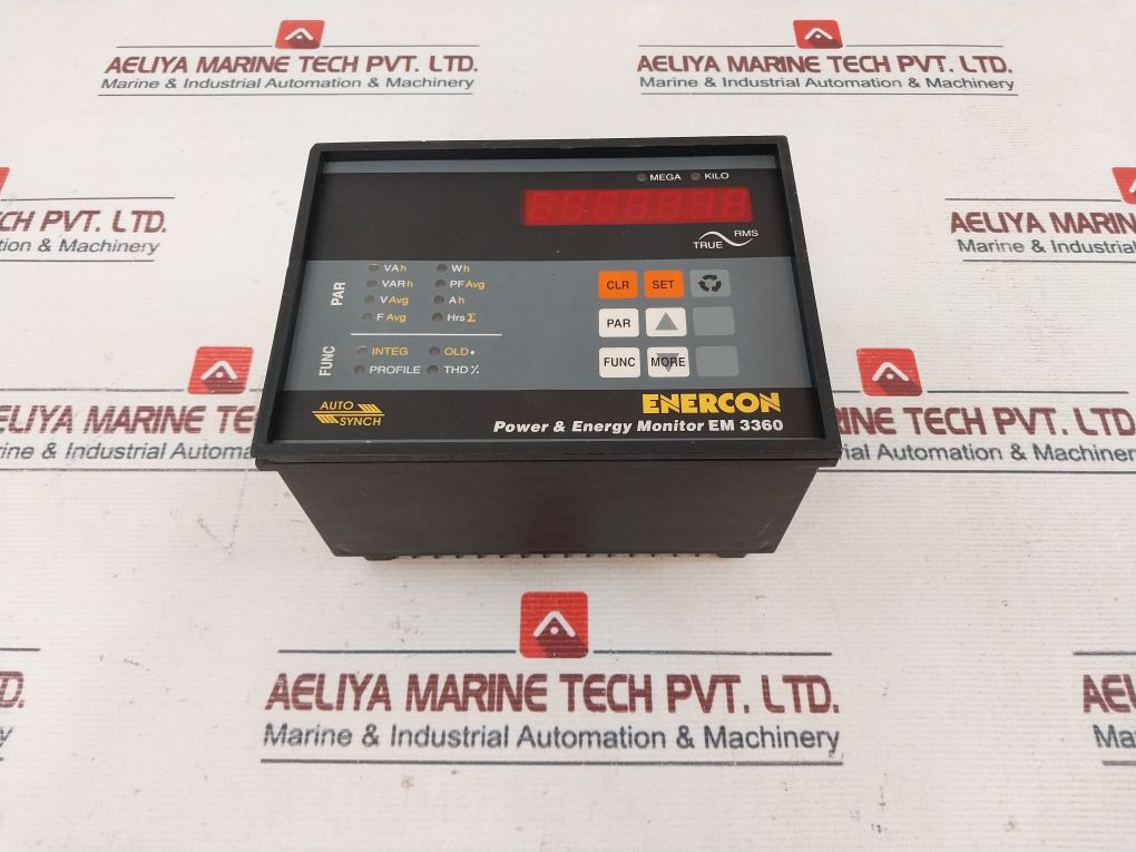 Enercon Em 3360 Power & Energy Monitor 24V