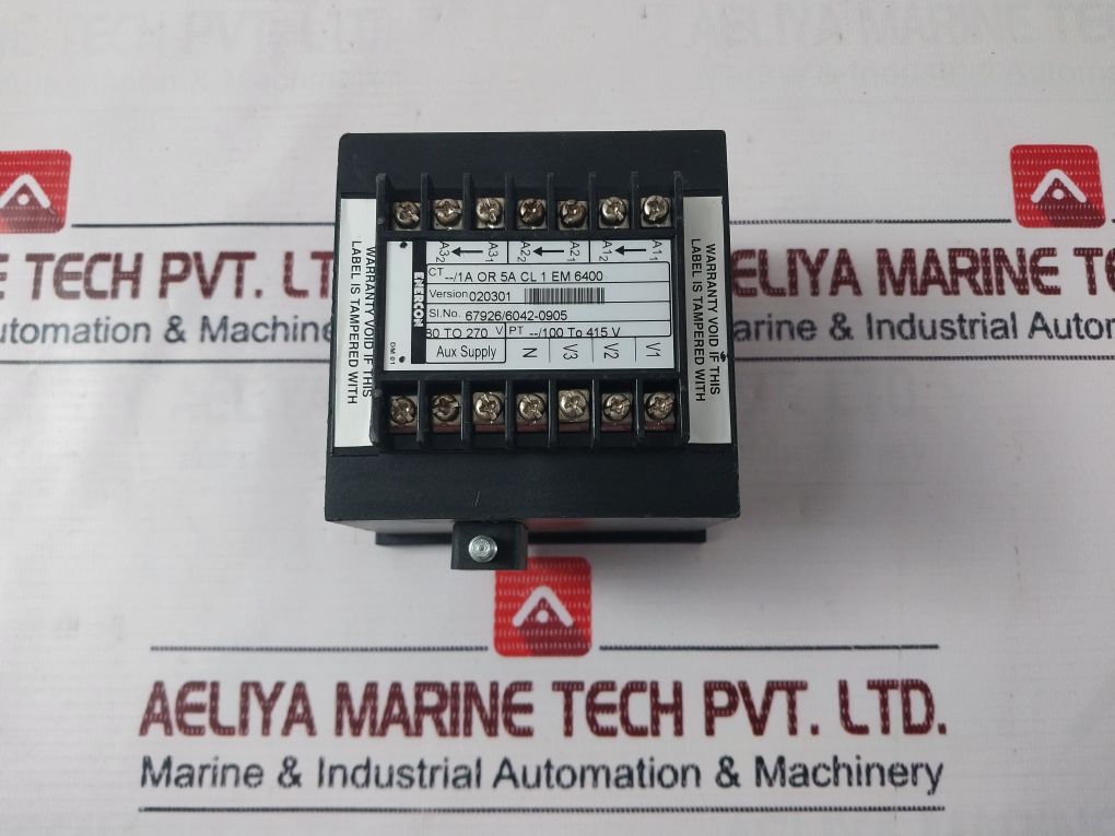 Enercon Em 6400 Digital Panel Meter 80 To 270V