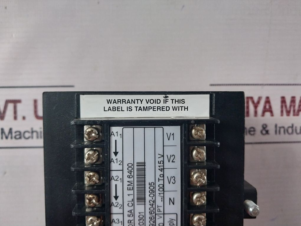 Enercon Em 6400 Digital Panel Meter 80 To 270V