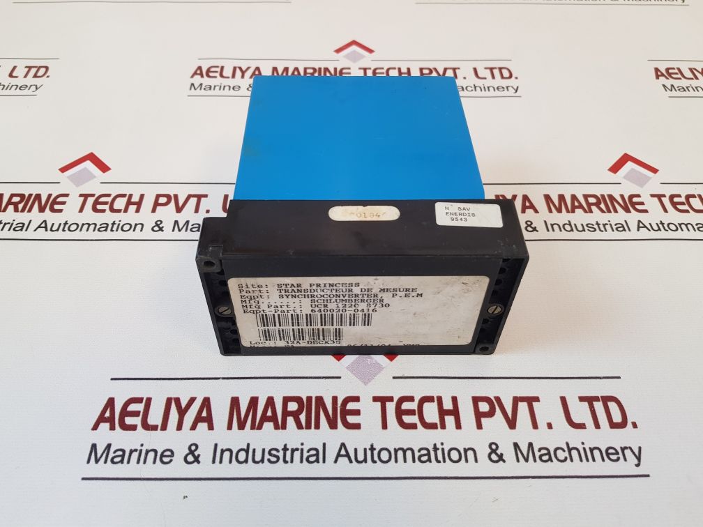 Enertec Ucr 1220 8730 Measurement Transducer