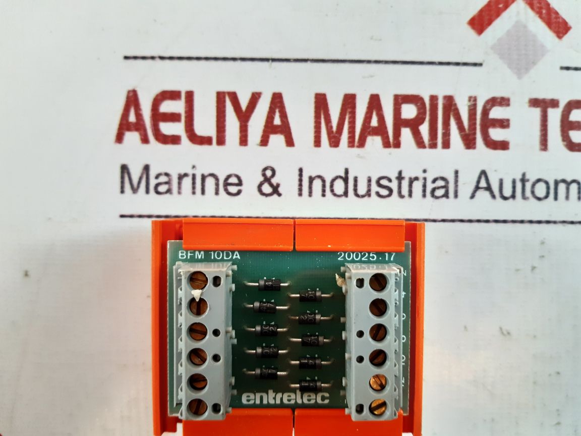 Entrelec Bfm 10Da Interface Connector Module