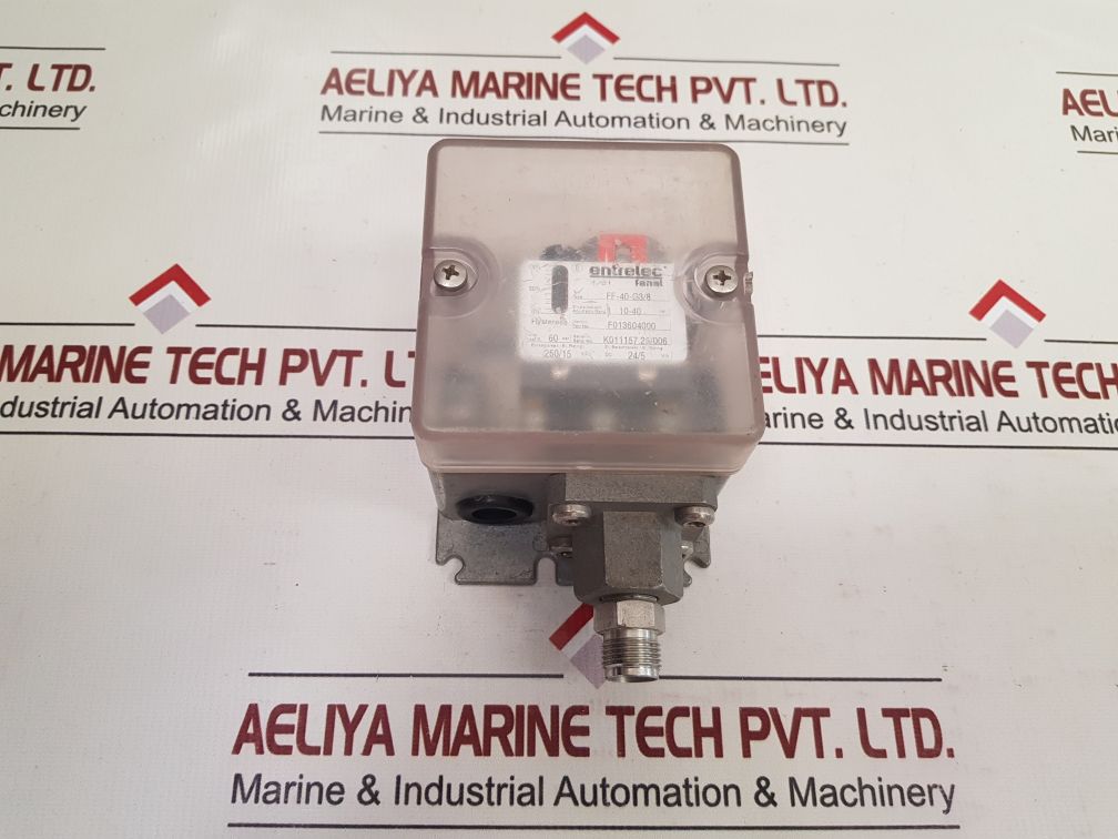 Entrelec Ff-40-g3/8 Pressure Switch F013604000