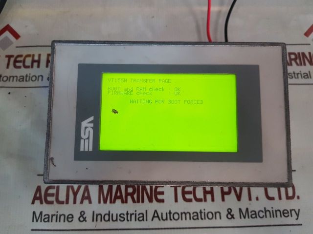 Esa Vt155W00000 Rev: 1 Operator Interface Panel