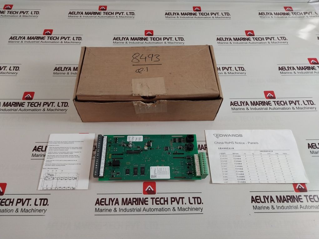 Est Edwards 3-cpu3 Central Processor Module Fire Alarm 2990091 Rev 03
