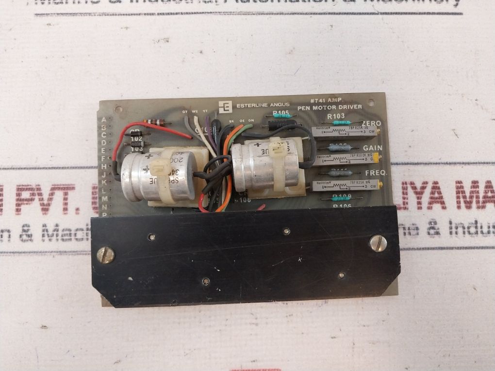 Esterline Angus 741 Amp Pen Motor Driver 57276