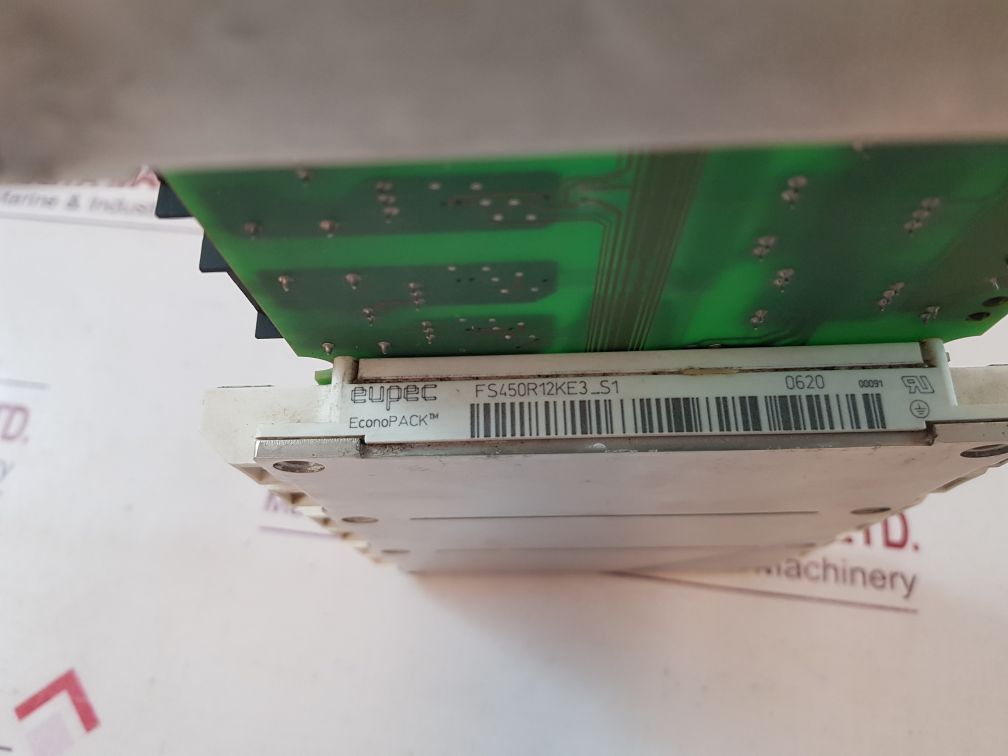 Siemens Fs450R12Ke3_S1 Igbt Module With Inverter Driver Board