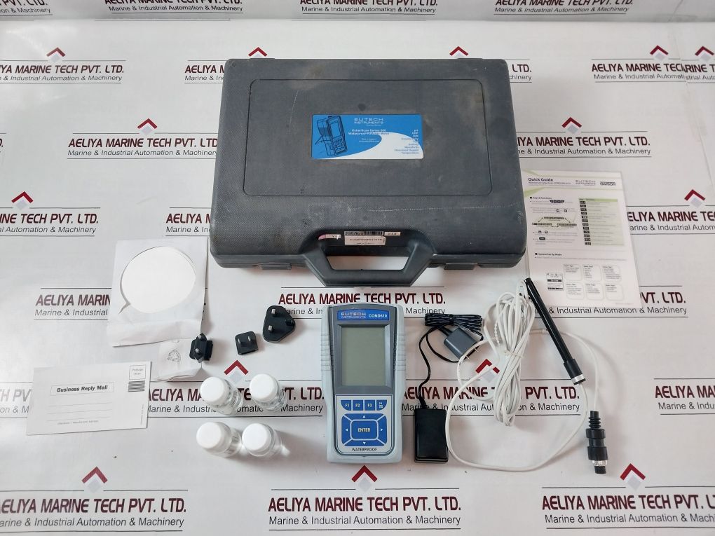 Eutech Cond 610 Waterproof Handheld Conductivity Meter Set Aeliya