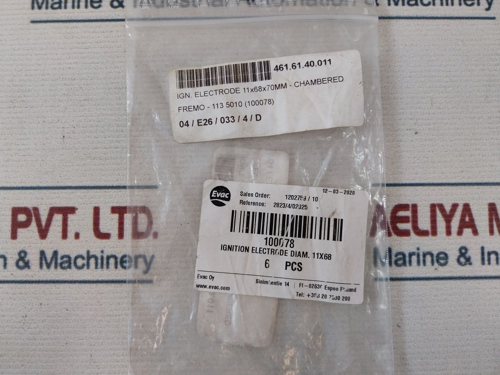 Evac 100078 Ignition Electrode