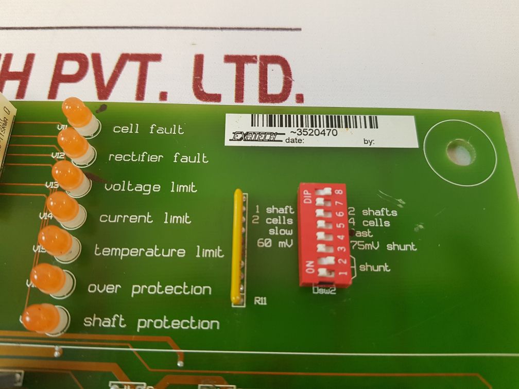 Exatech C271904C Pcb Card