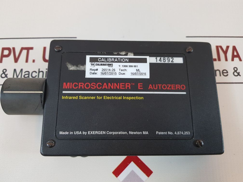 Exergen microscanner e autozero infrared heat scanner