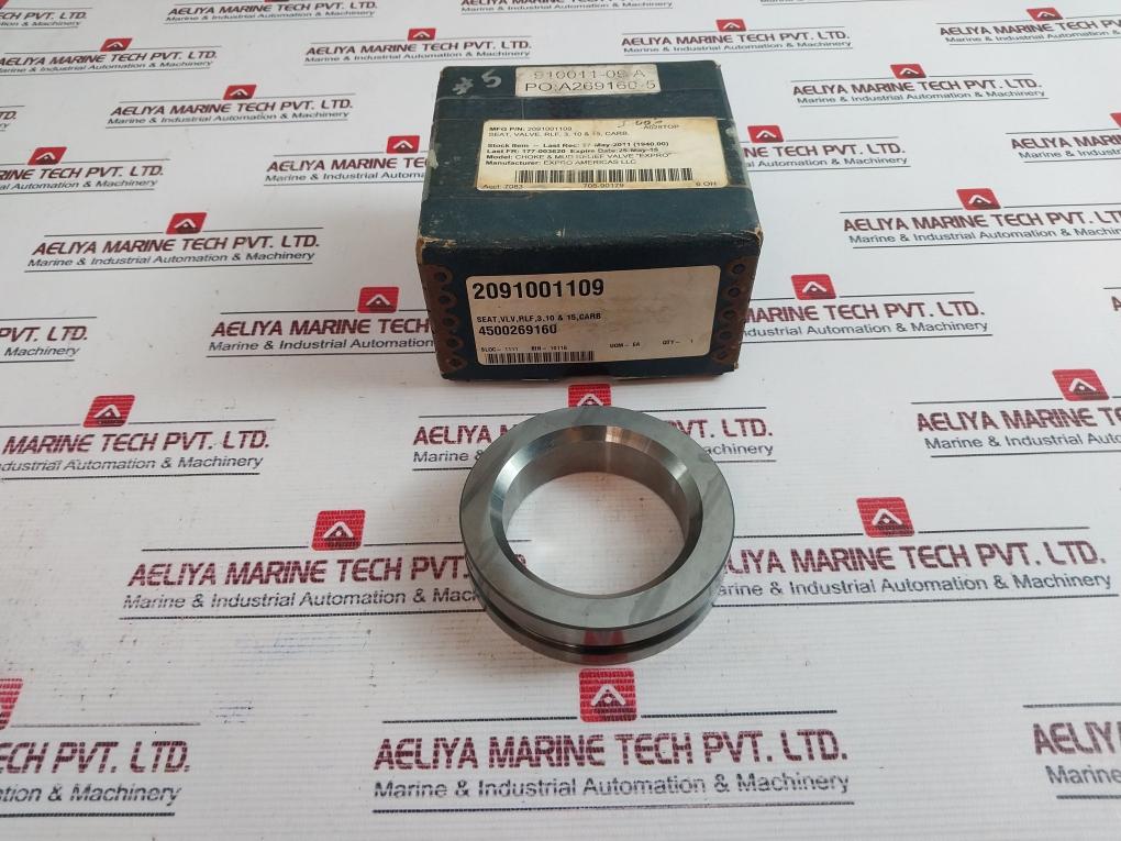 Expro Americas 2091001109 Valve Seat Rev A