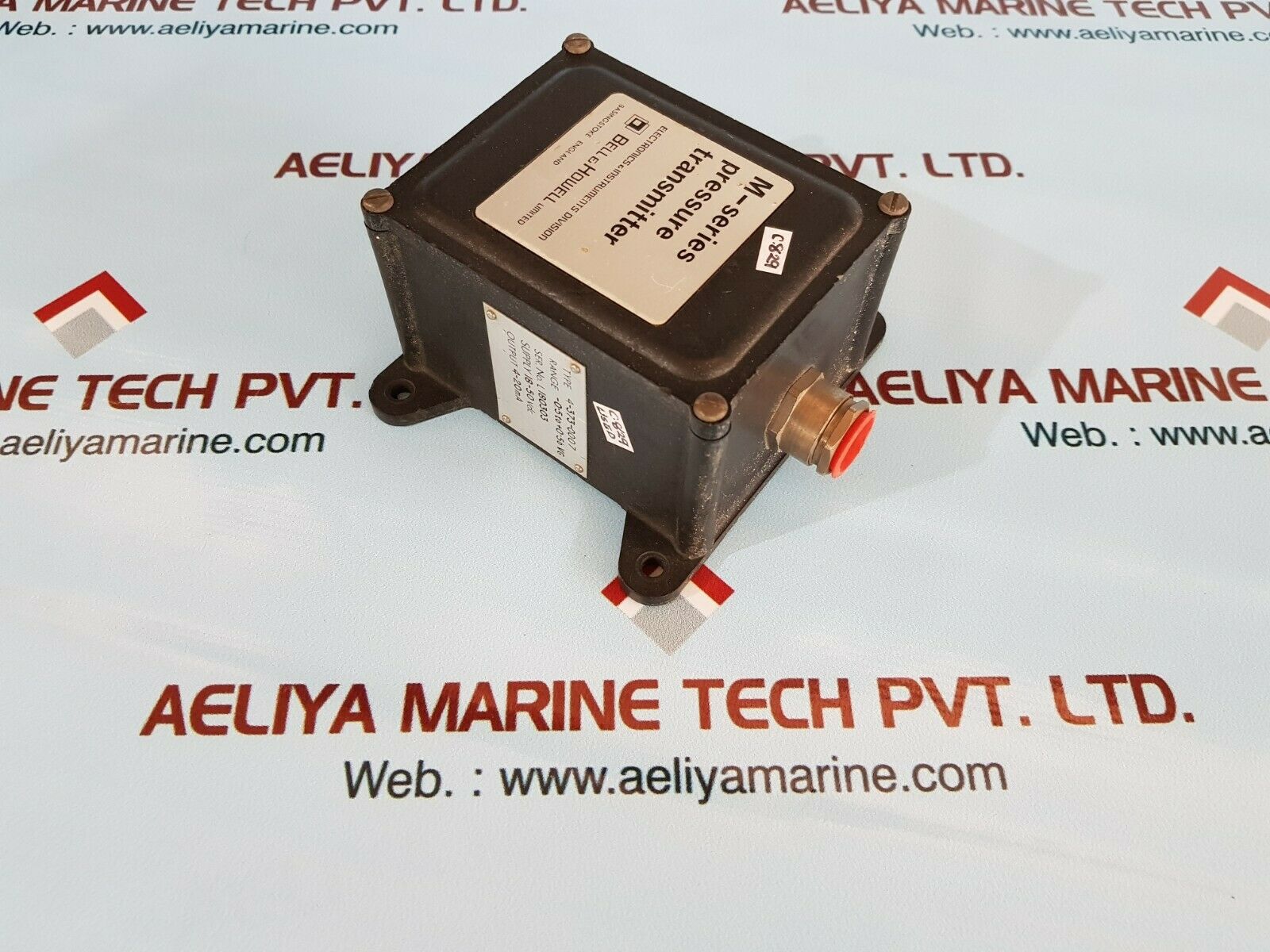 Bell & howell m-series pressure transmitter 4-373-0007