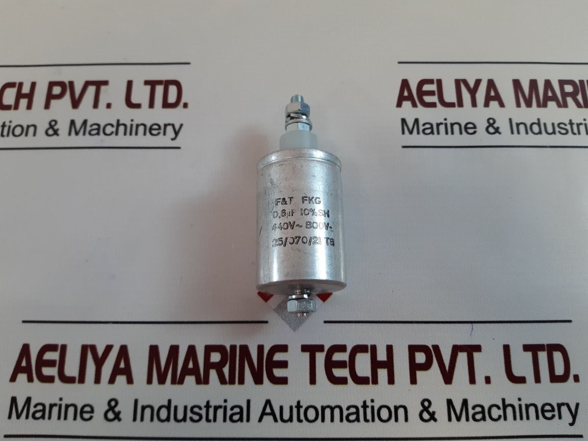Set of 2x f&t fkg capacitor 0.6µf