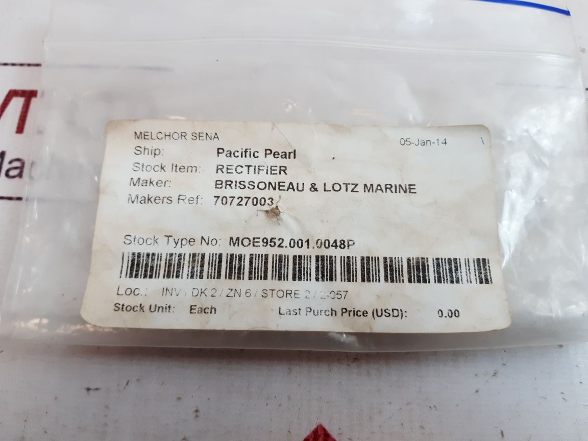 Facon Bh 45 704A Rectifier