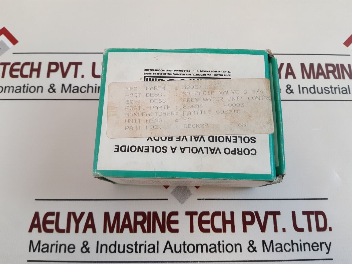 Fantini Cosmi M20E7 Solenoid Valve