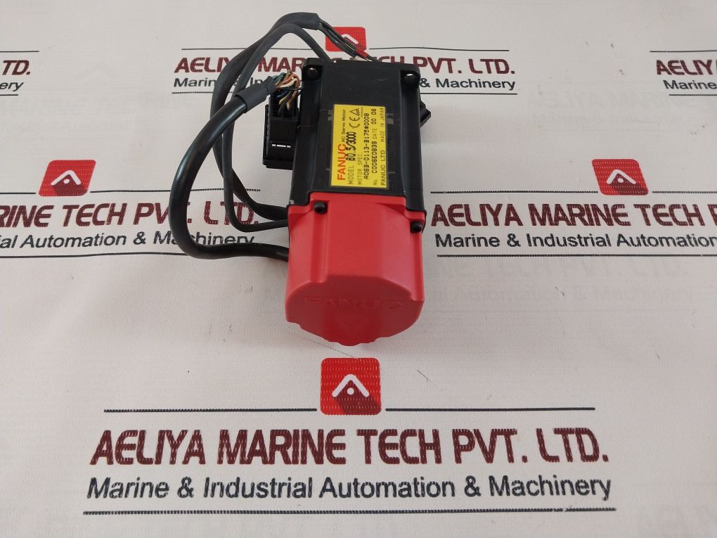 Fanuc B0.5/3000 Ac Servo Motor B-65182En