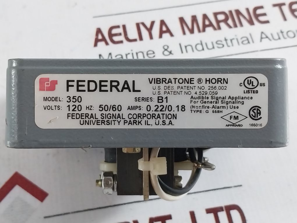Federal Signal 350 Vibratone Horn Ser.B1