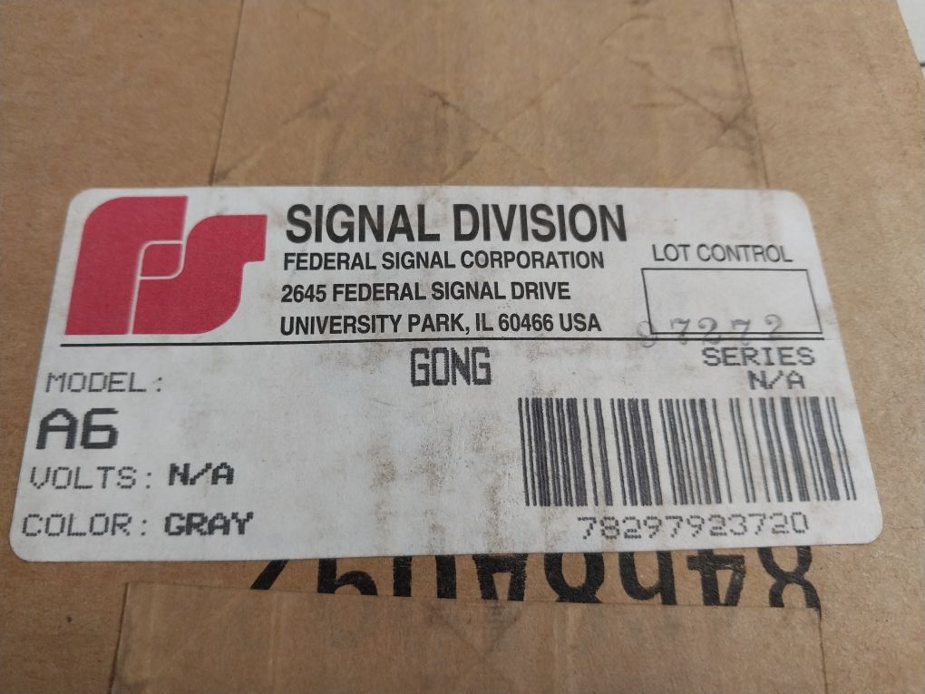Federal Signal A-6 Vibratone