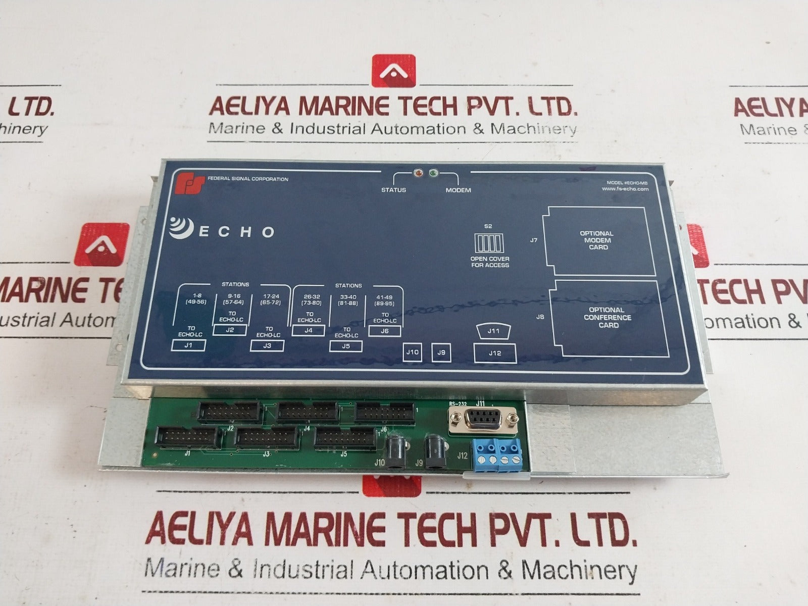 Federal Signal Echo-mb Digital Intercom Circuit Board 4350-fs