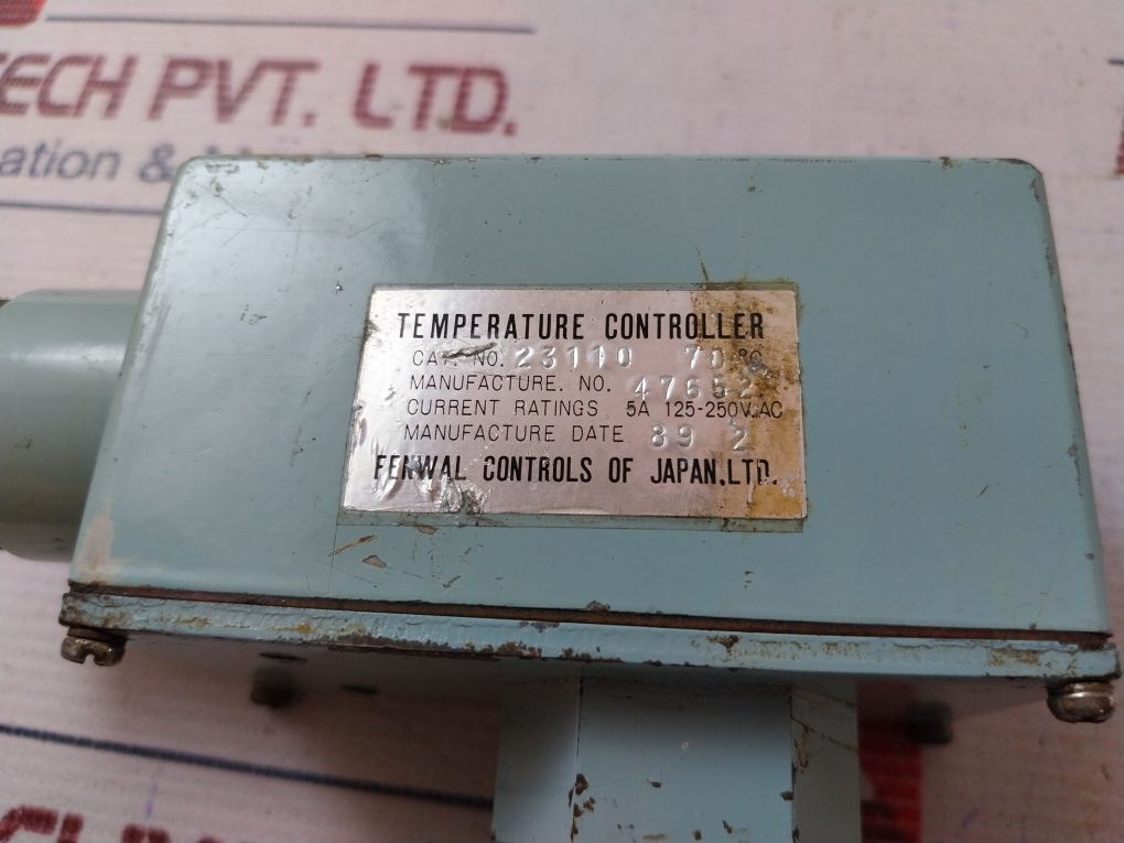 Fenwal 23110 Temperature Controller 5A