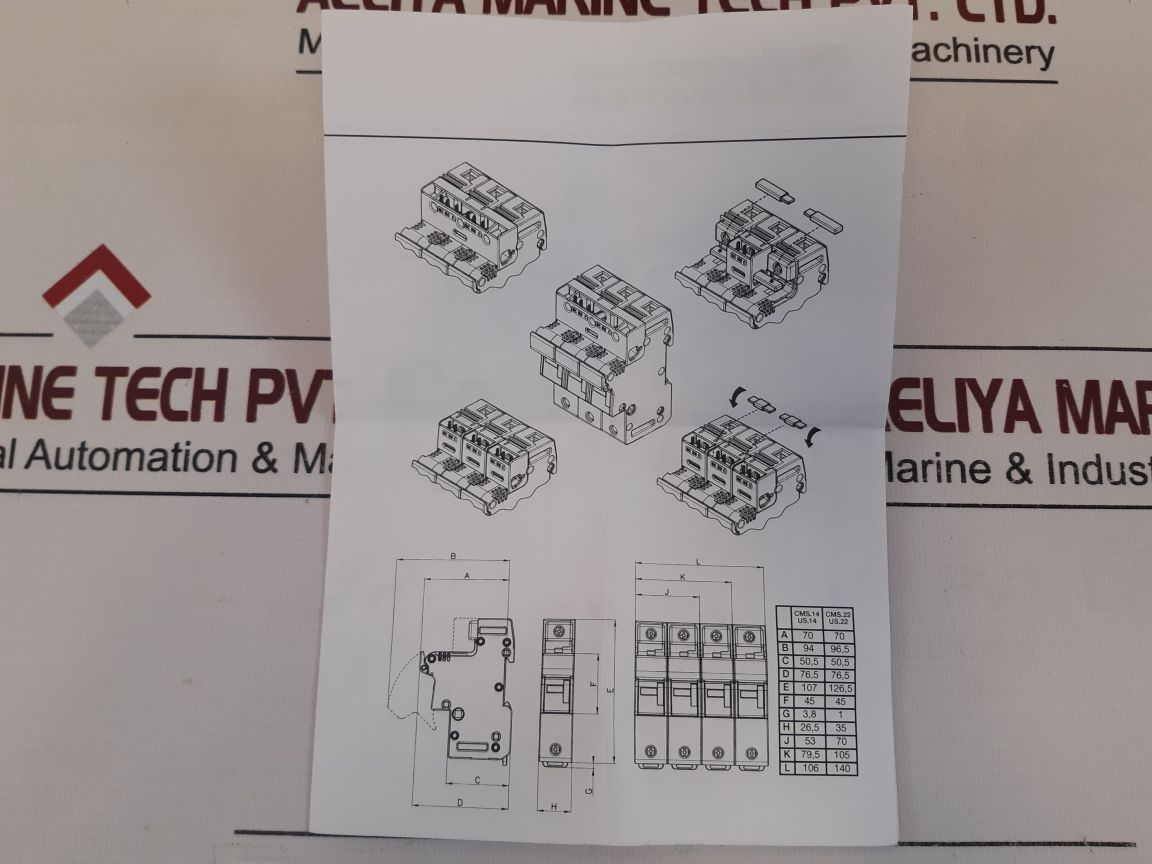 Ferraz Shawmut Cms143 Modulostar Fuse Holder