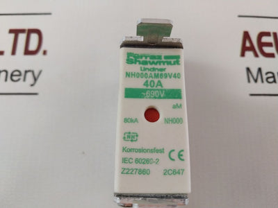 Ferraz Shawmut Nh000 Fuse Nh000Am69V40