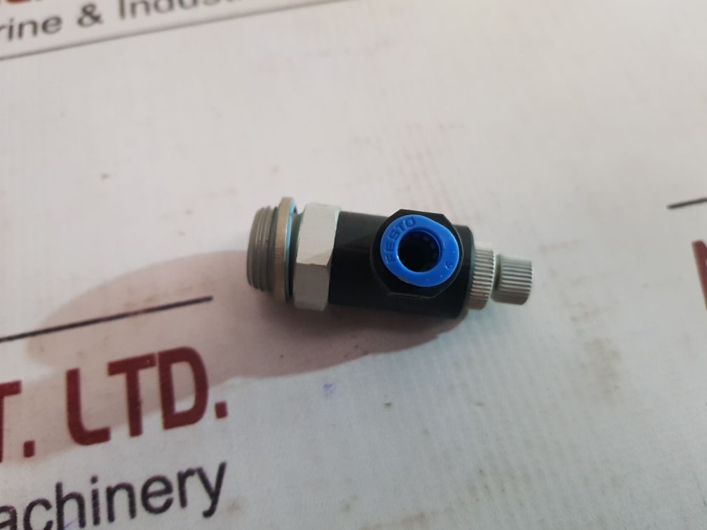 Set Of 5X Festo V108 Flow Control Valve
