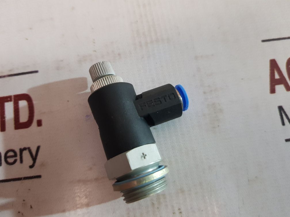 Set Of 5X Festo V108 Flow Control Valve
