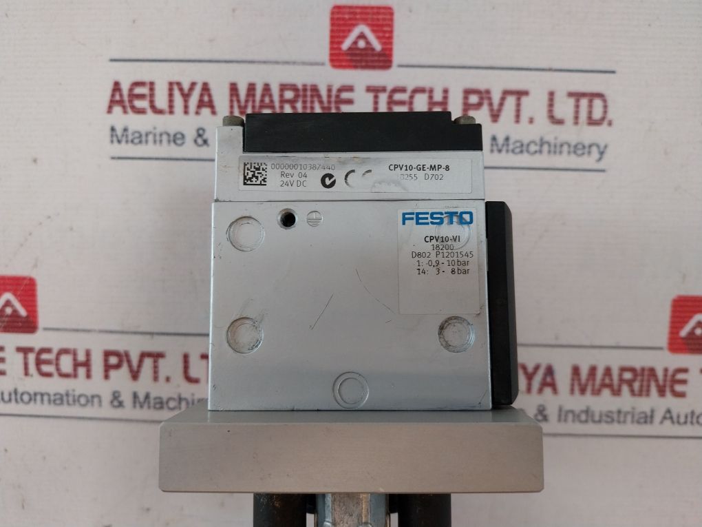 Festo Cpv10-ge-mp-8 Control Air Valve Terminal With Connection Cable