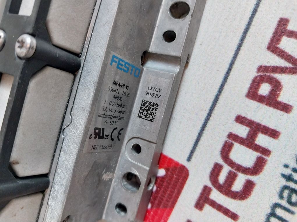 Festo Mpa-fb-vi Valve Terminal 3-8Bar