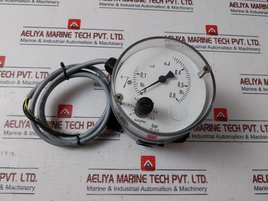 Fischer Ds1101Na01A1 Differential Pressure Gauge With High Static Pressure