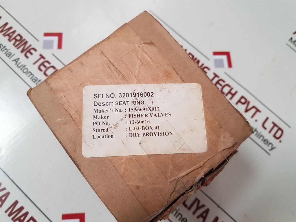Fisher 15A6694X012 Seat Ring