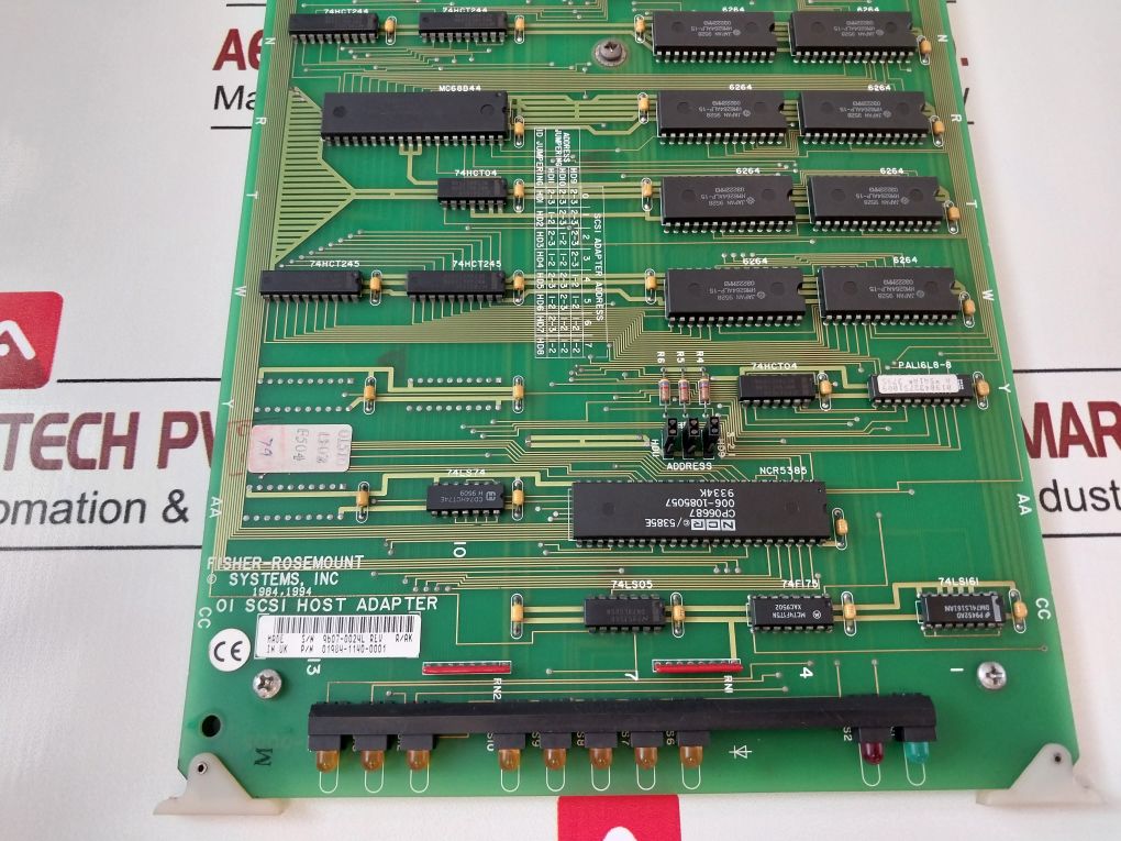 Fisher Rosemount 01984-1140-0001 Oi Scsi Host Adapter Board