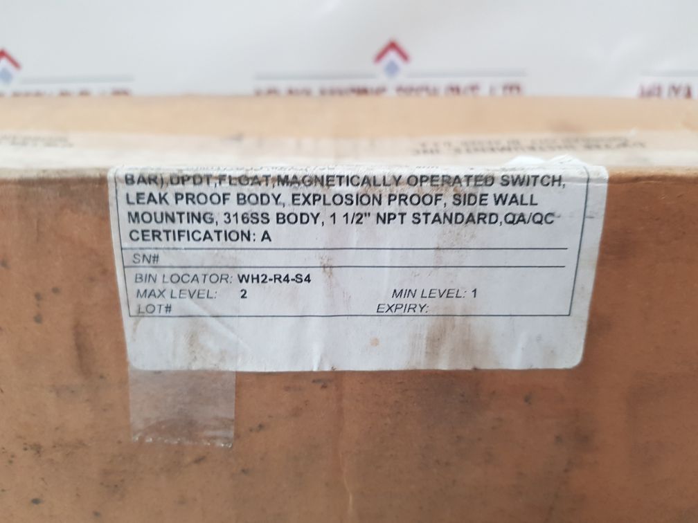 Flotect L4-ss Float Switch Series L4 2000 Psig