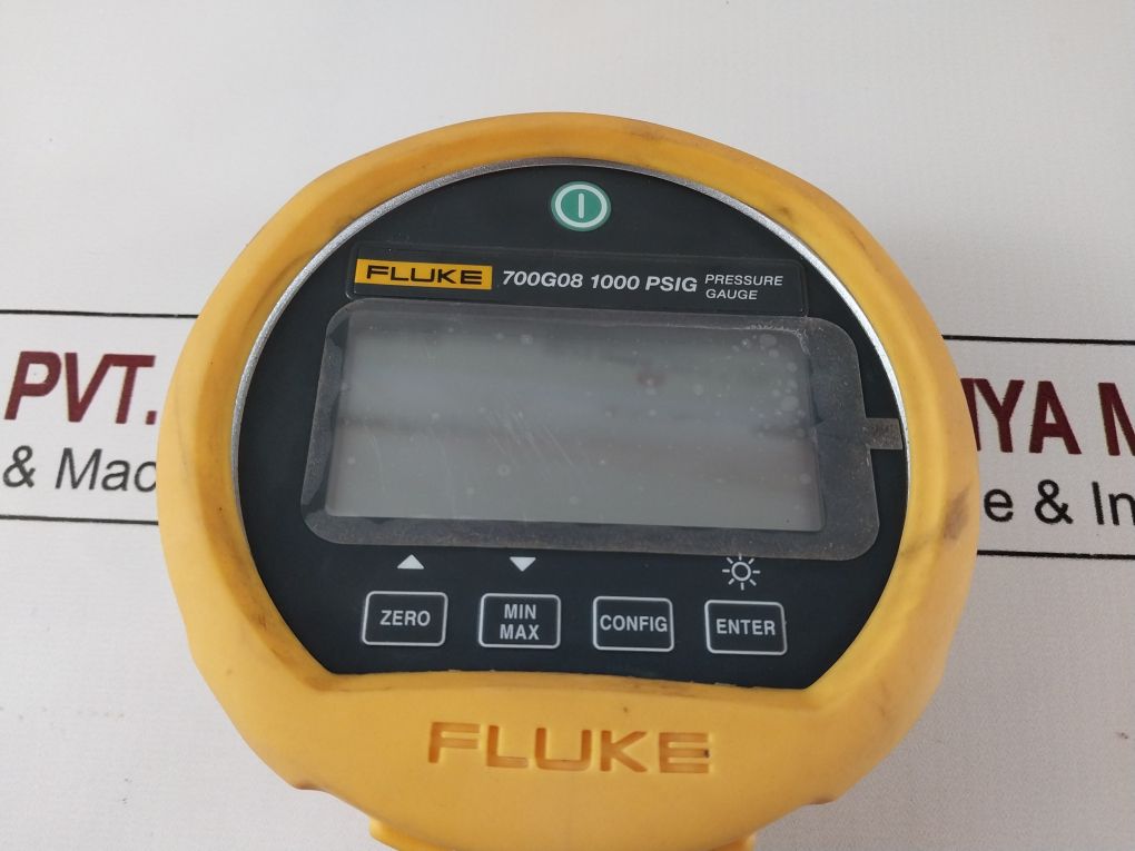 Fluke 700G08 Pressure Gauge With 700Htp2 Hydraulic Test Gauge Pump
