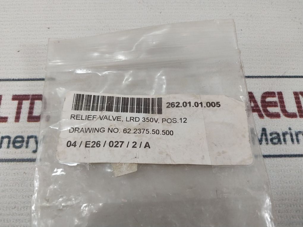 Flutec Db4E-012-350V Relief Valve