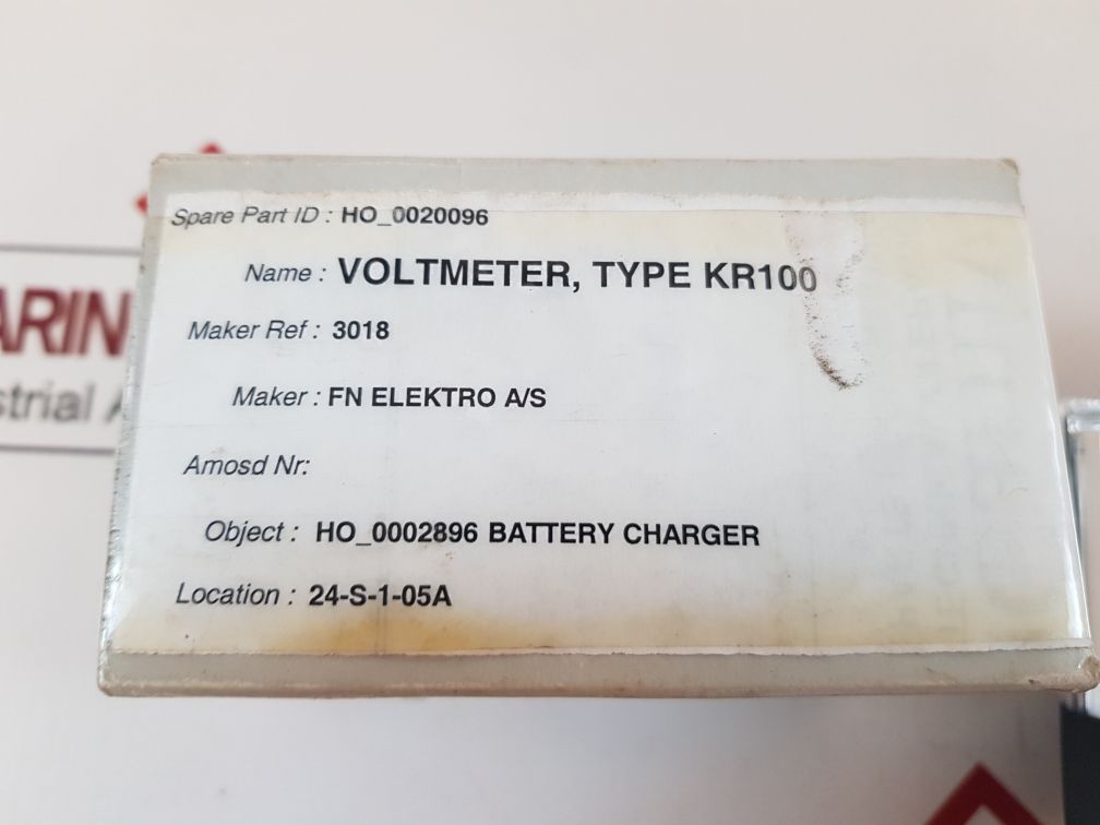 Fn Elektro Kr100 Voltmeter